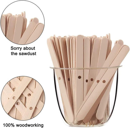 Wooden Wick Holder (Pack Of 50) CT032