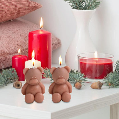 Plain Teddy Bear Mold GB008