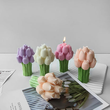 Tulip Bouquet Mold GB019