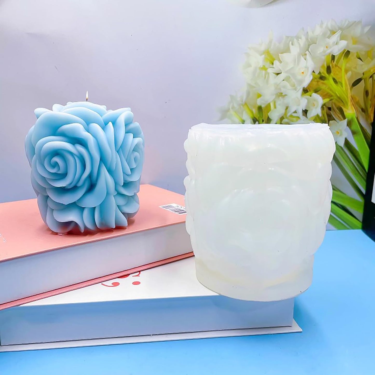 Rose Pillar Mold GB134