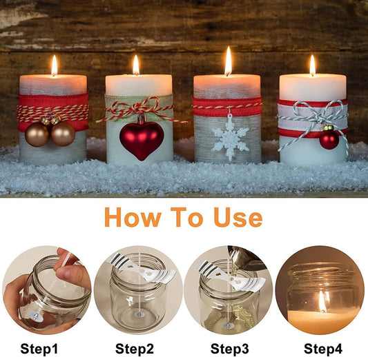 Candle Braided Wick 6inch BW001