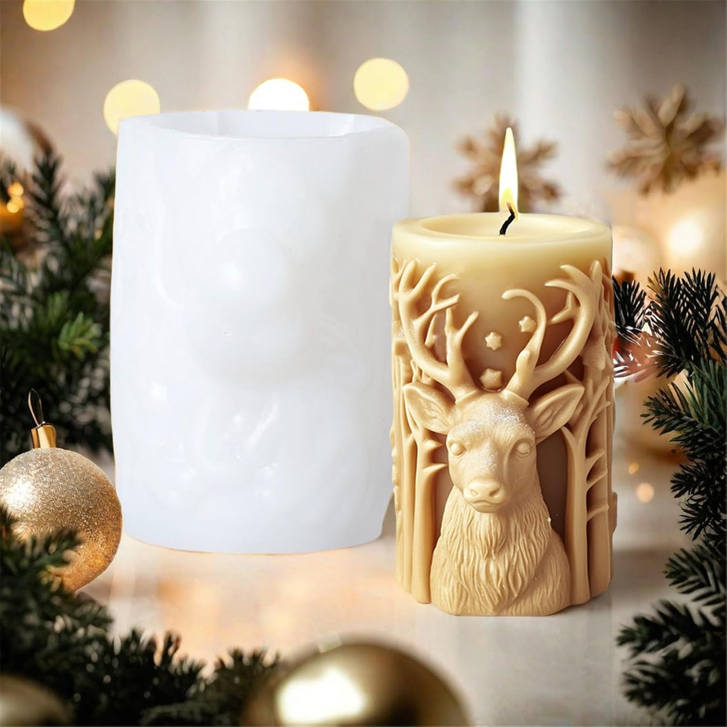 GB240 Forest Reindeer Mold