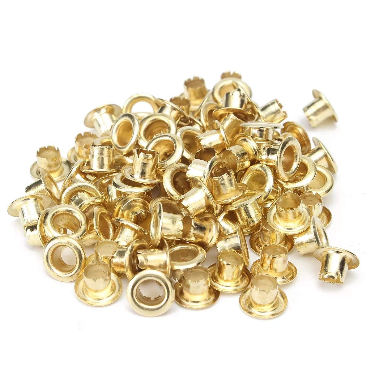 Brass Golden Eyelets (Pack of 100) AC006