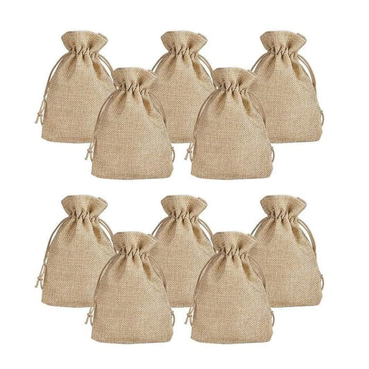 Jute Potli PI018-PI020 (Pack Of 20)