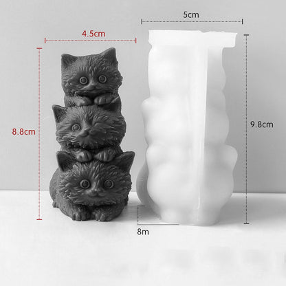 GB246 Family Cat Mold