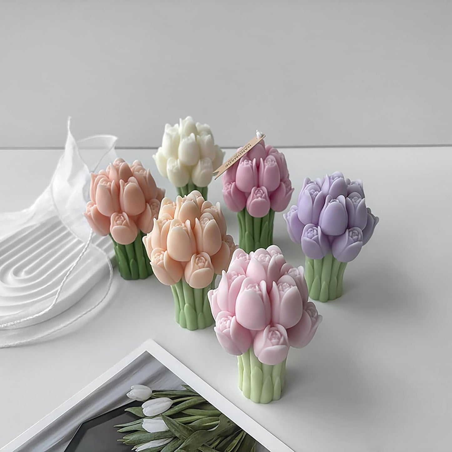 Tulip Bouquet Mold GB019