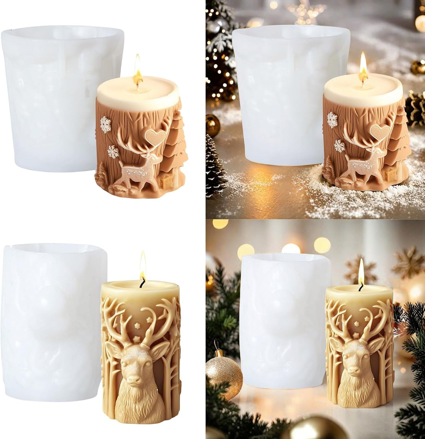 GB240 Forest Reindeer Mold