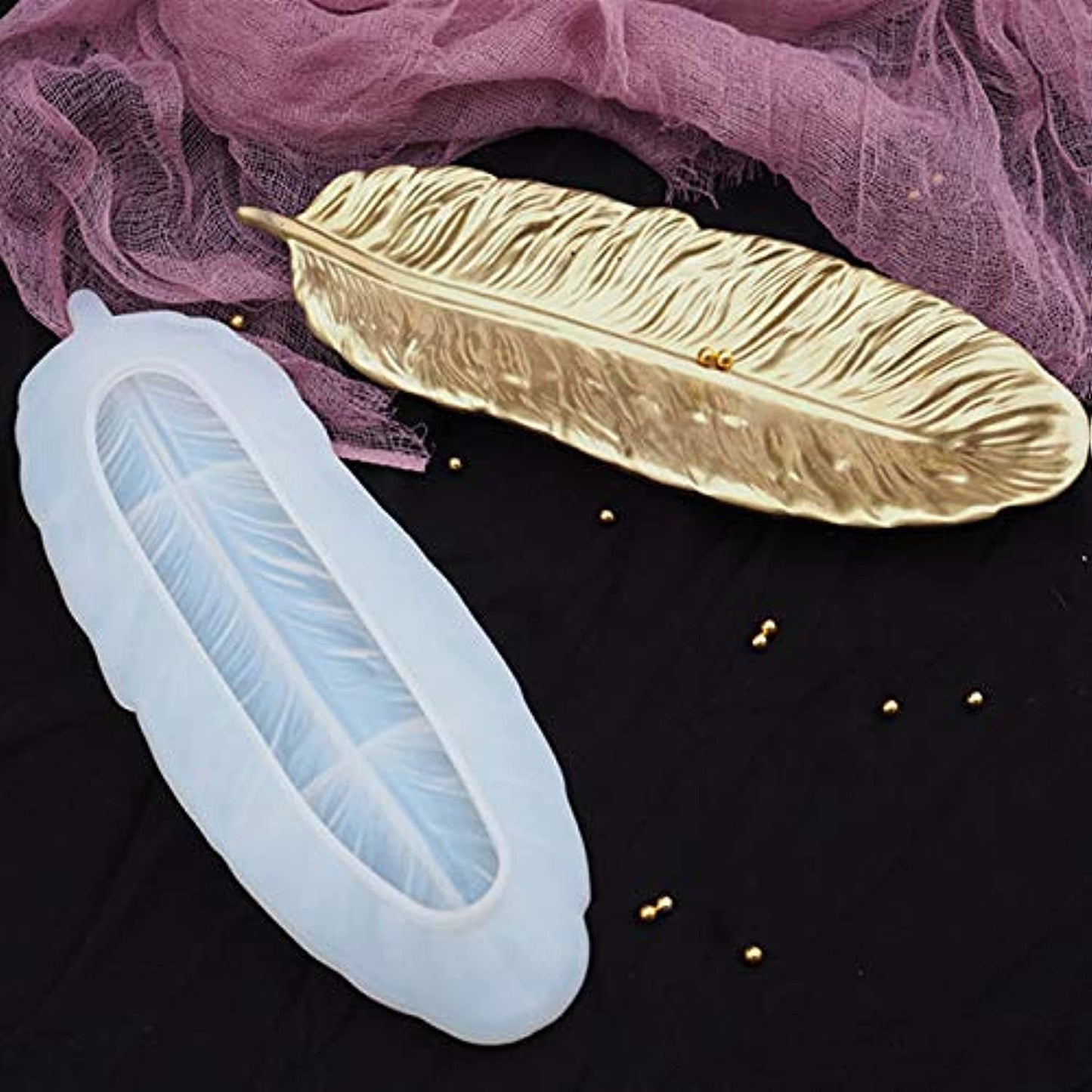 Feather Tray Mold CRM019  (Pack Of 3)