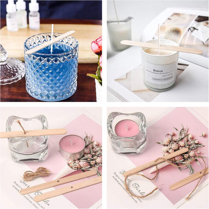 Wooden Wick Holder (Pack Of 50) CT032