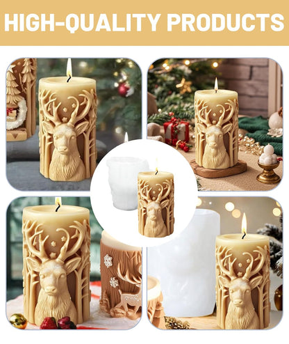 GB239 Front Reindeer Mold