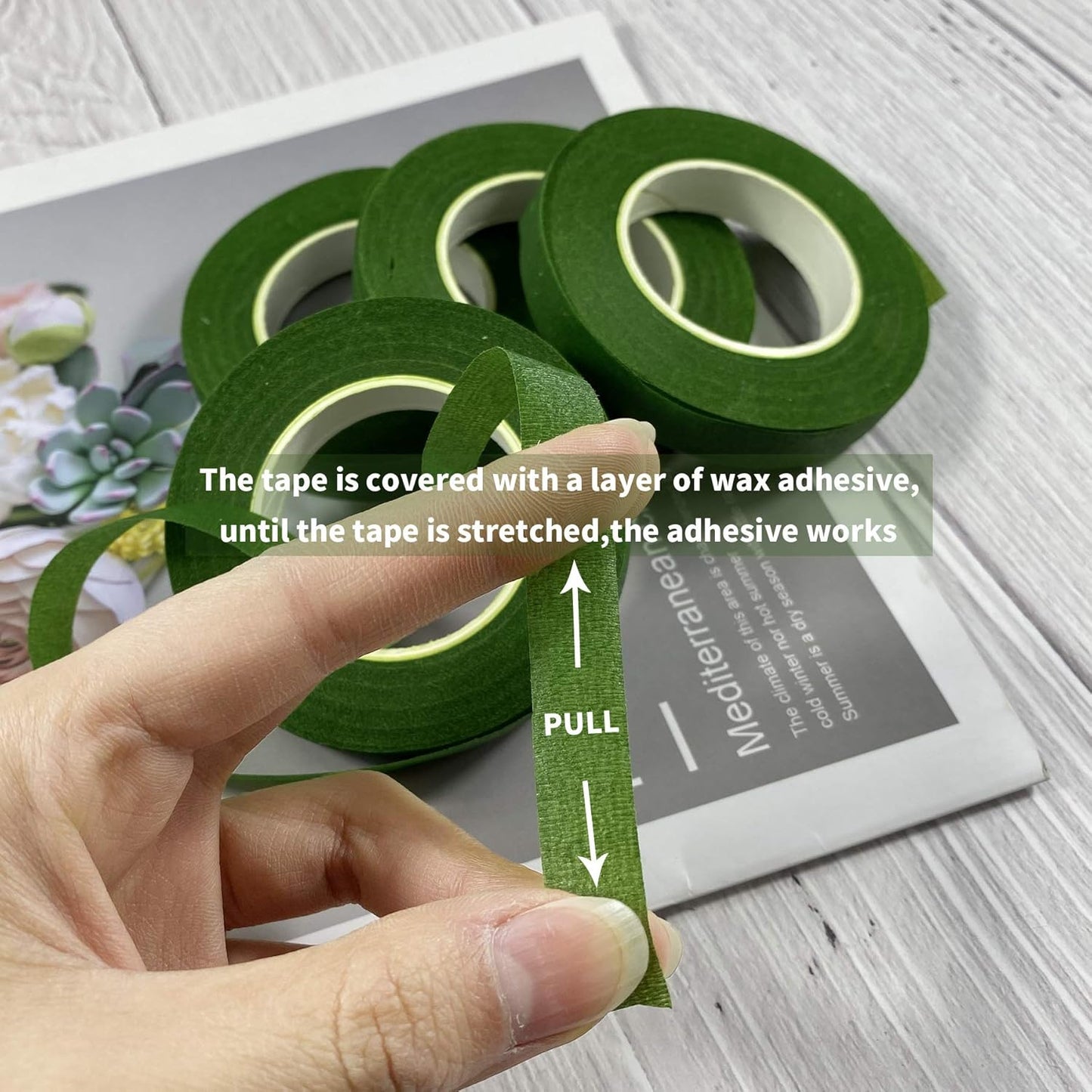 TSC034 Floral Tape (Pack of Six)