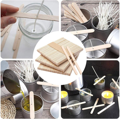 Wooden Wick Holder (Pack Of 50) CT032