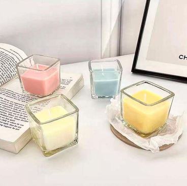 PI055 Square Glass Jar