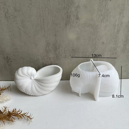 Shell Planter Mold CRM029
