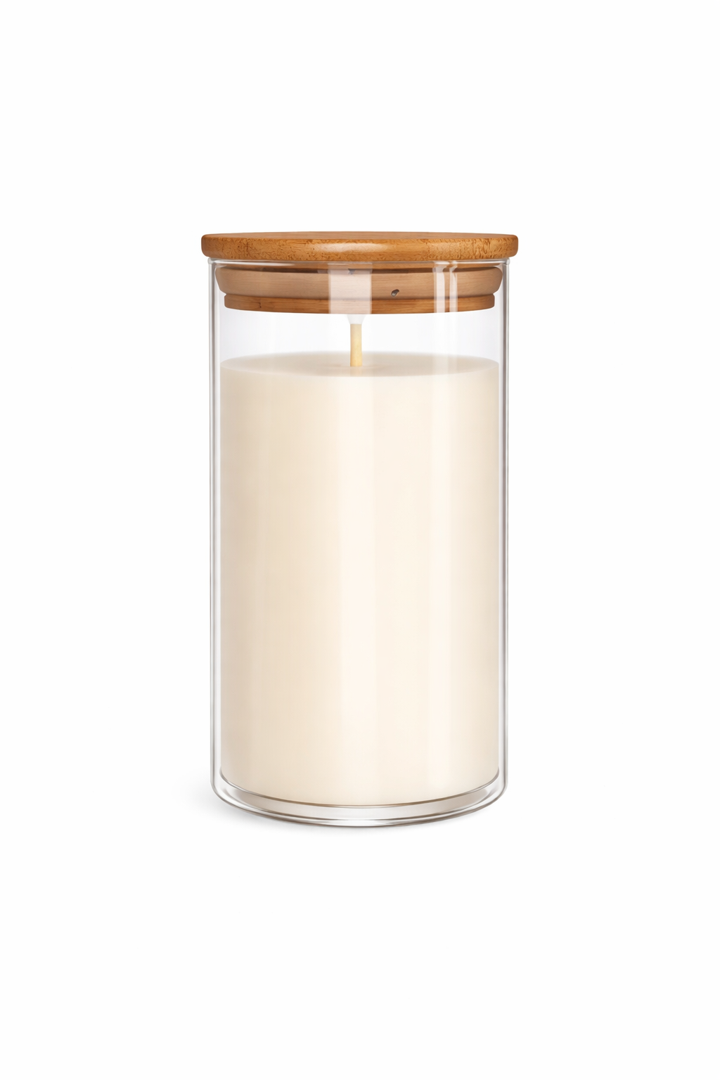 Clear Long Rond jar 250ml (PACK OF 3)
