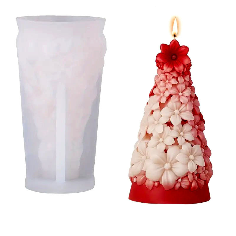 GB238 Floral Tree Mold