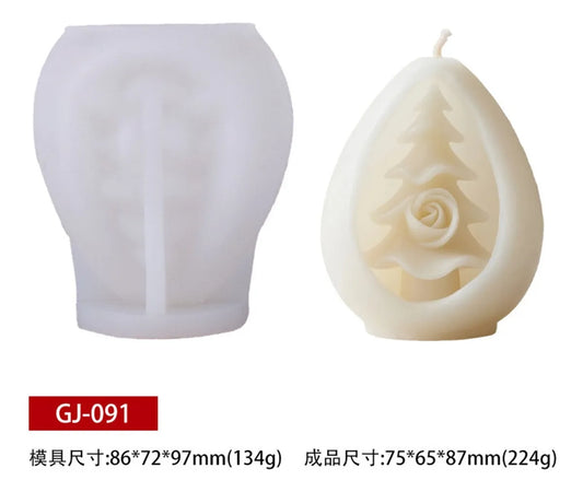 GB231 Small Rose Mold