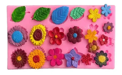 Leaf Flower Mold TM025