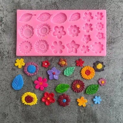 Leaf Flower Mold TM025