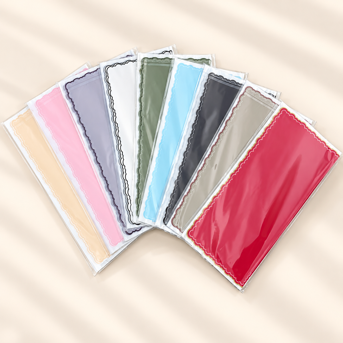 Wrapping sheet Scallop - TSC141
