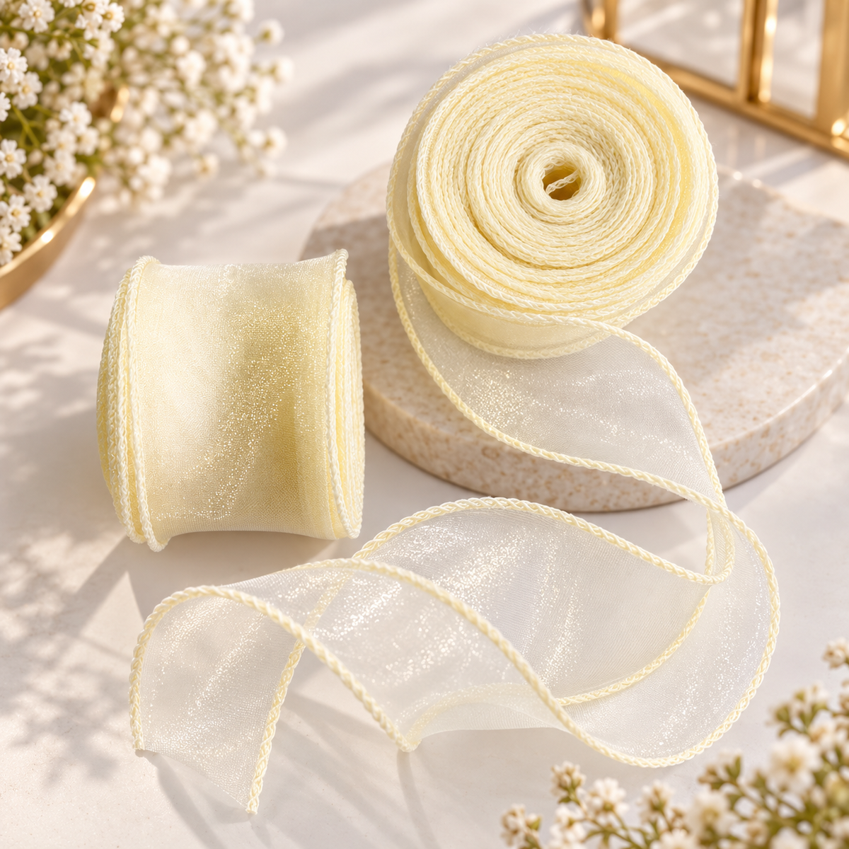 Plain Organza Ribbon