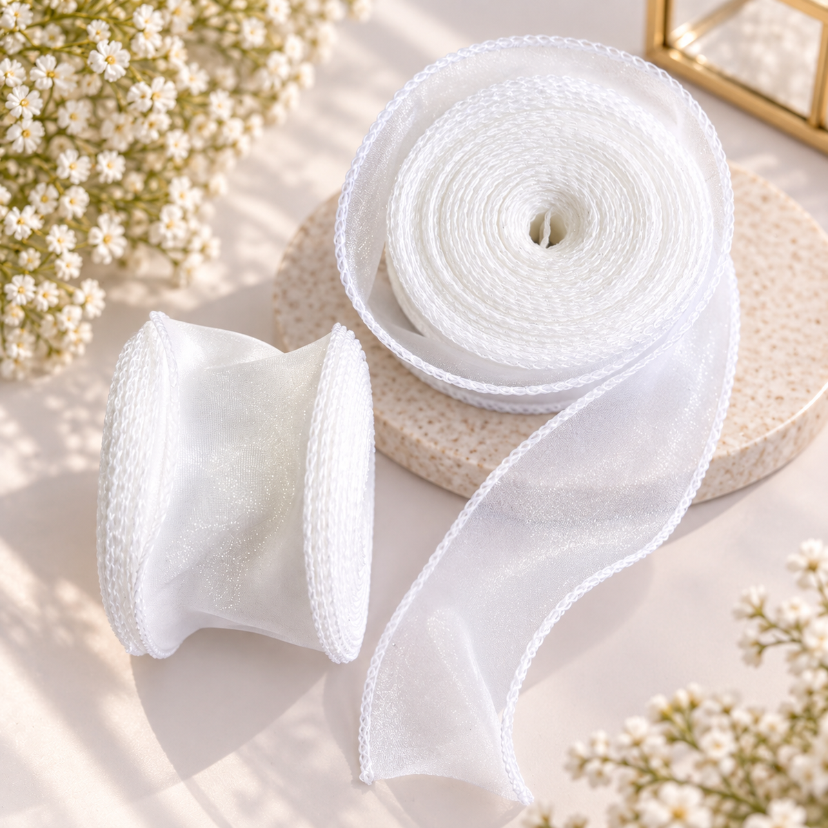 Plain Organza Ribbon