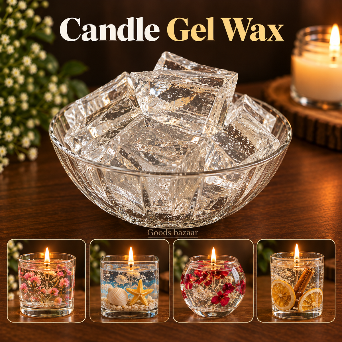 Candle Wax Gel(1kg) - WX005