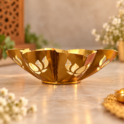 Lotus Aura Candle Urli - CU034