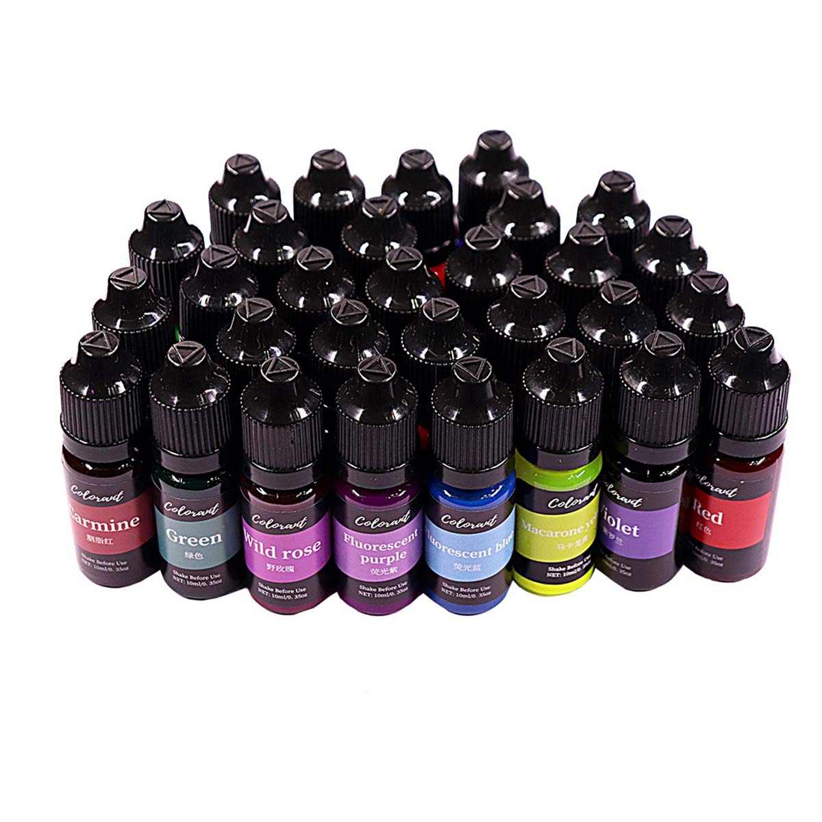 Liquid Candle Colors LP001 to LP012 (Pack Of 5)