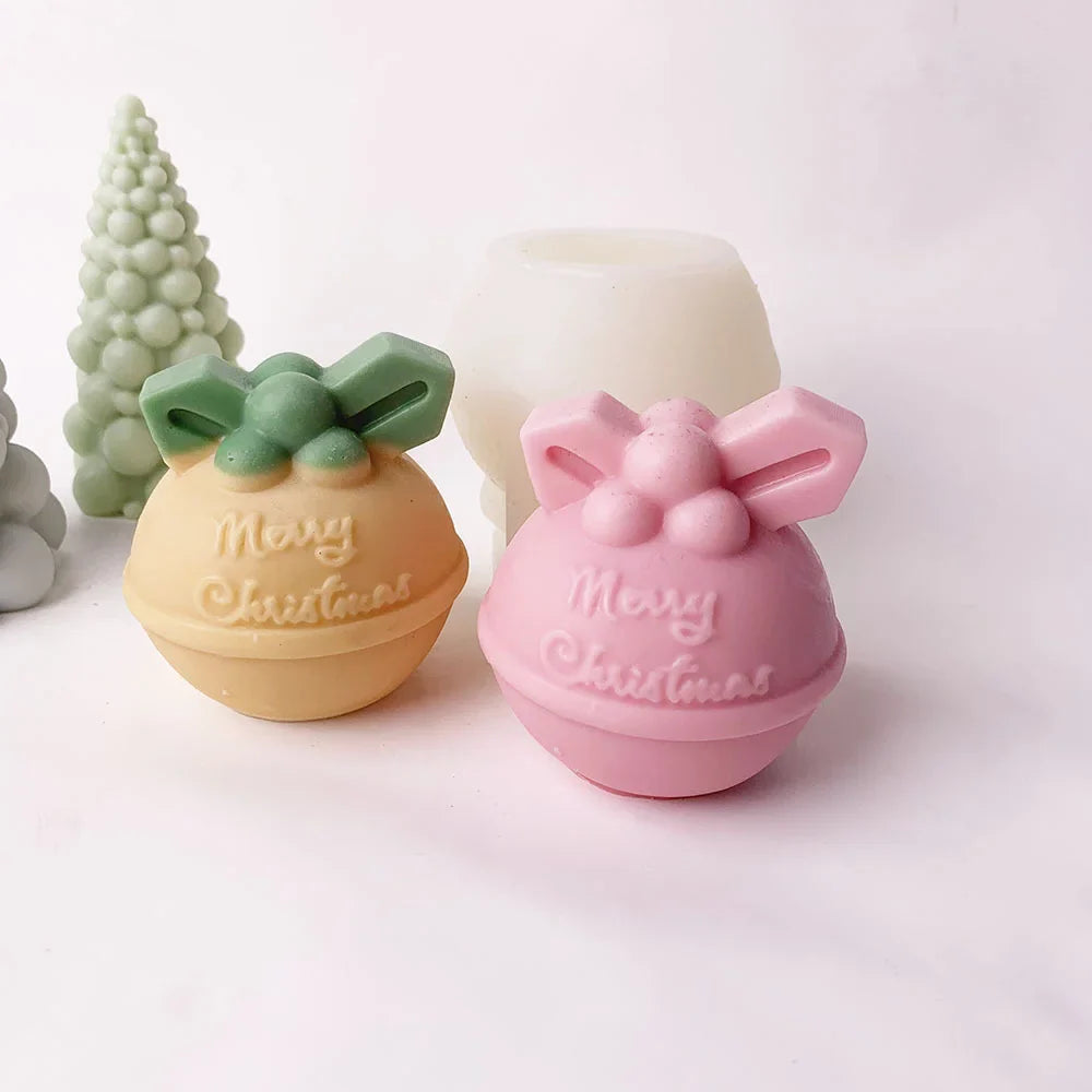 GB219 Merry Christmas Ball Mold