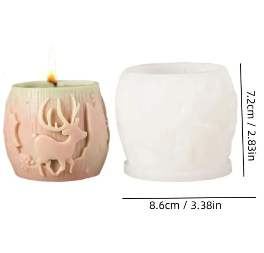 GB222 Reindeer Pillar Mold