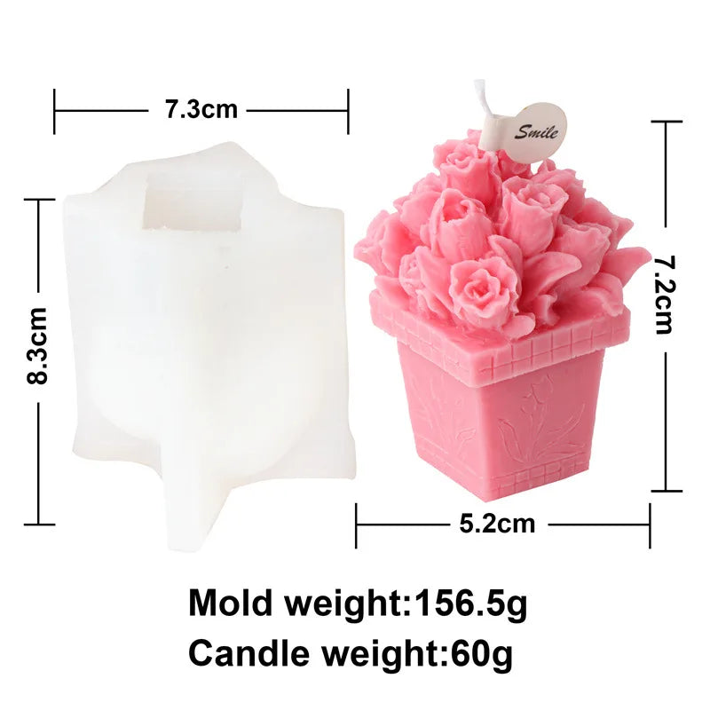 Flower Pot Mold GB025
