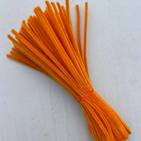 Fluffy velvet pipe cleaner One pack contains 100pcs