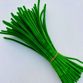 Fluffy velvet pipe cleaner One pack contains 100pcs