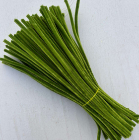 Fluffy velvet pipe cleaner One pack contains 100pcs