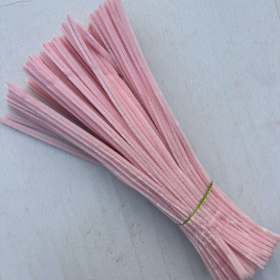 Fluffy velvet pipe cleaner One pack contains 100pcs