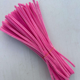 Fluffy velvet pipe cleaner One pack contains 100pcs