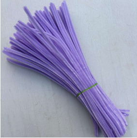 Fluffy velvet pipe cleaner One pack contains 100pcs
