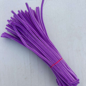 Fluffy velvet pipe cleaner One pack contains 100pcs