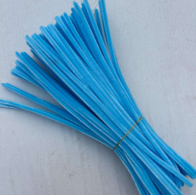 Fluffy velvet pipe cleaner One pack contains 100pcs