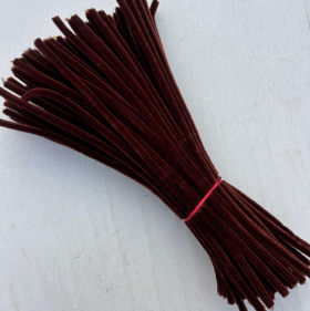 Fluffy velvet pipe cleaner One pack contains 100pcs