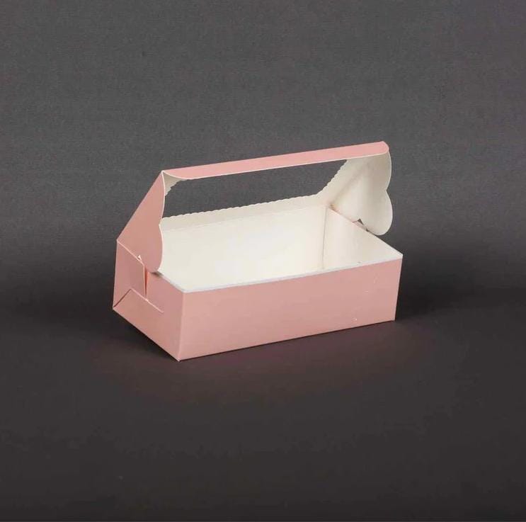 Rectangle window peach box PI108(PACK OF 10)