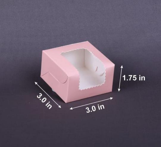 Small window peach box PI114 (PACK OF 10)