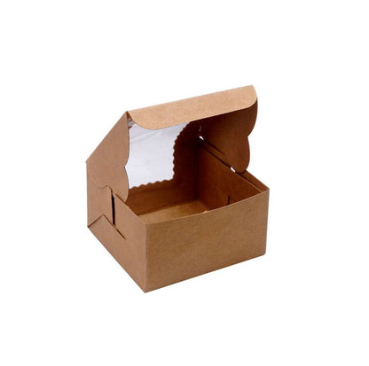 Small window brown box PI115 (PACK OF 10)