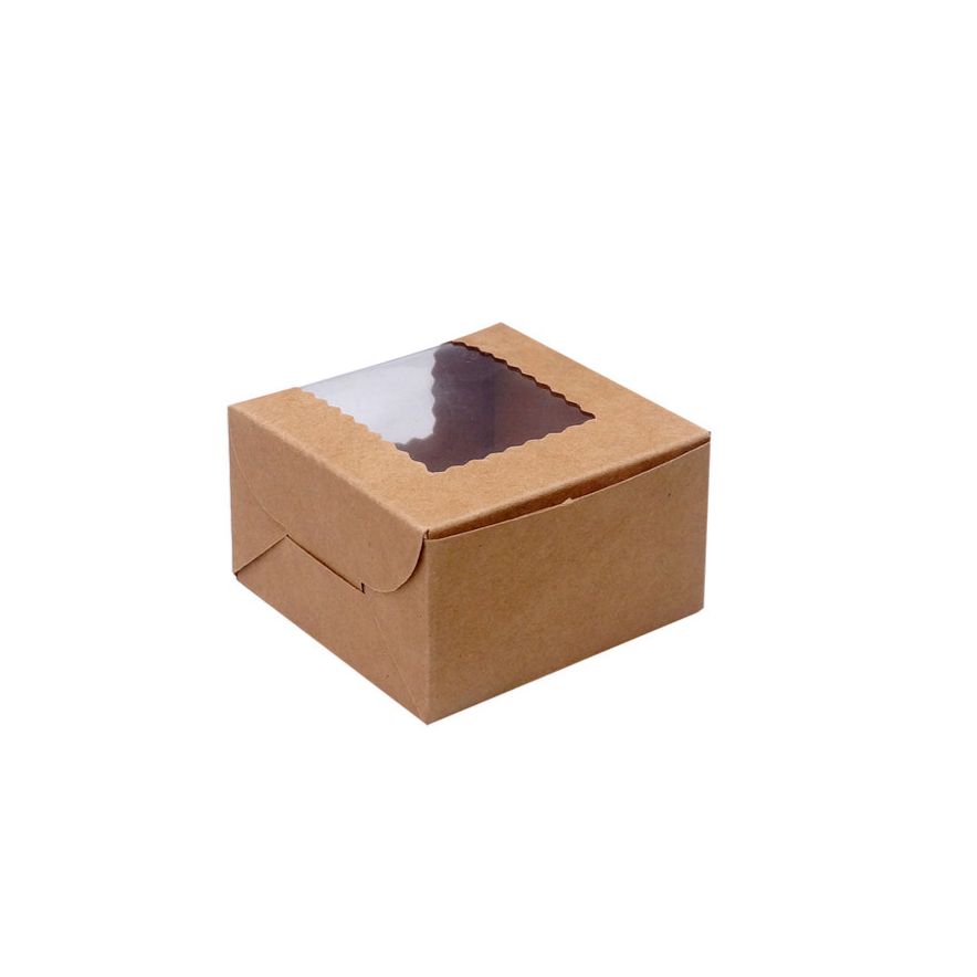Small window brown box PI115 (PACK OF 10)