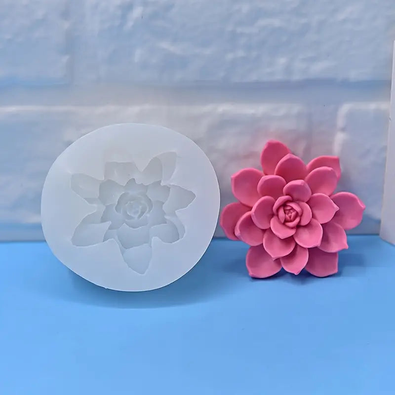 TM082 Open Lotus Flower Mold