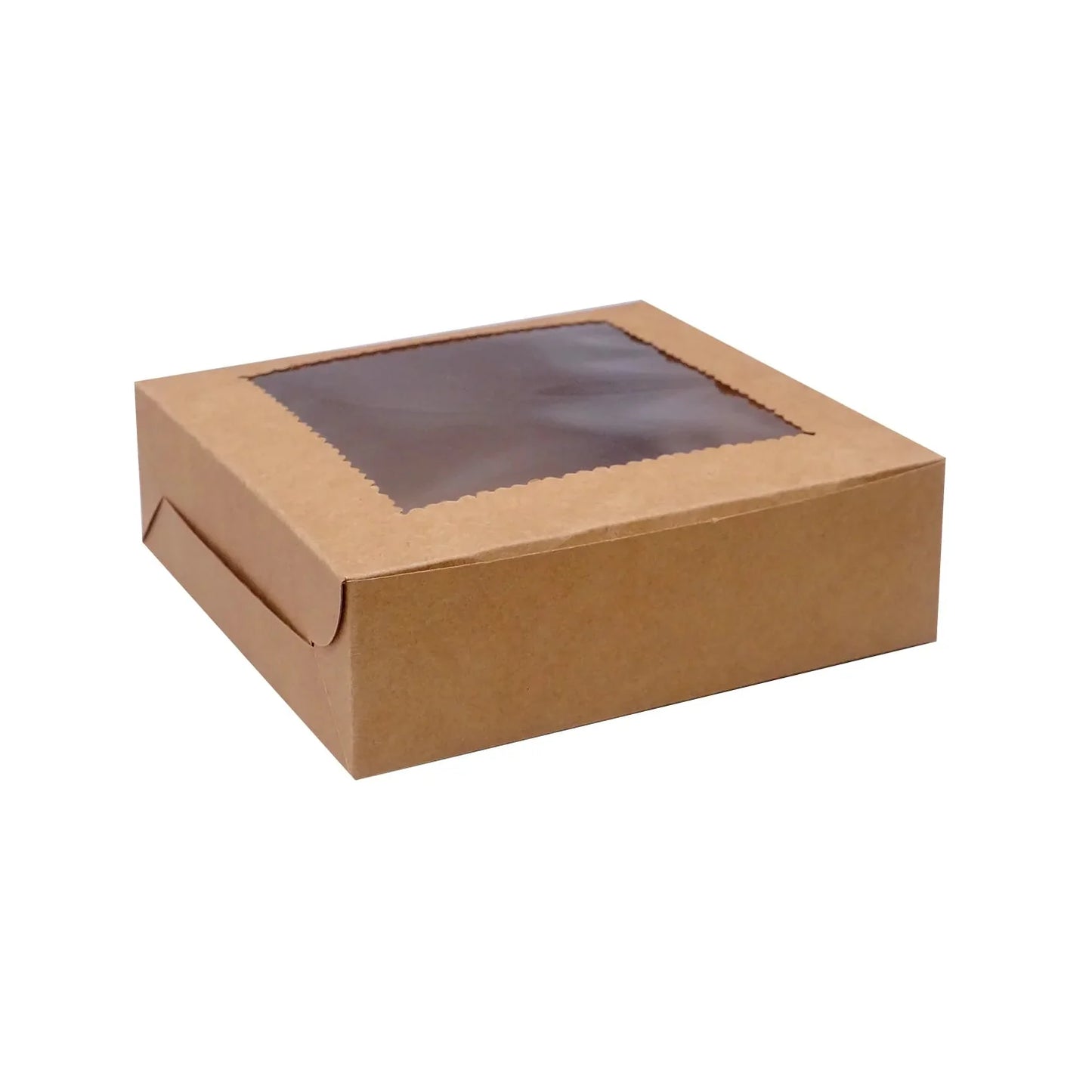 Square window brown box PI104(Pack of 10)