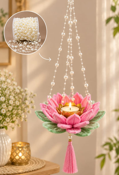 Pearl Beads String [Pack of 5(1 meter each)]
