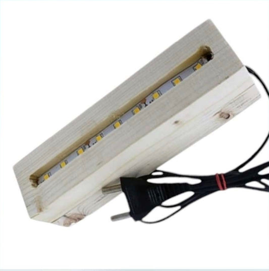 Wooden LED Stand(6 inch) - RS013