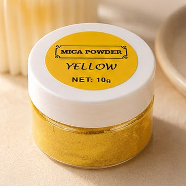Mica Powder Yellow(10gm) - PP015